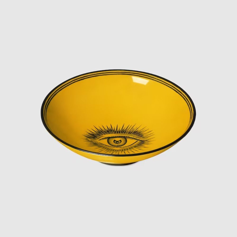 Gucci Eye Print Bowl New in box